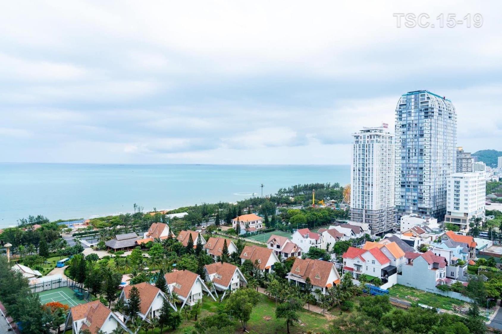 The Sóng Apartment - Căn Hộ Nghỉ Dưỡng Miễn Phí Hồ Bơi Vô Cực,Công Viên Nước Trẻ Em Vung Tau Exterior foto