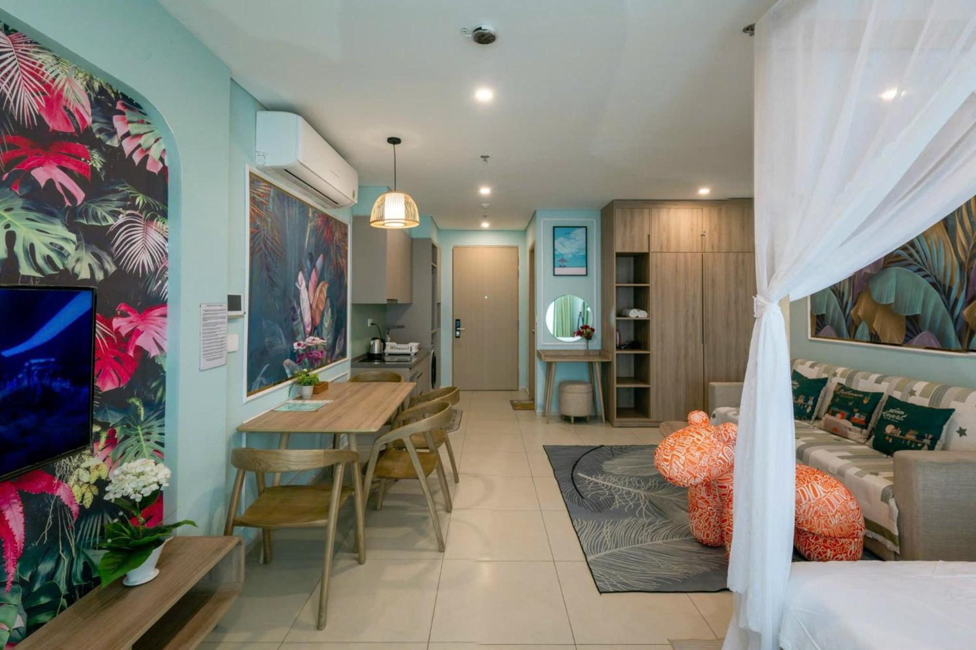 The Sóng Apartment - Căn Hộ Nghỉ Dưỡng Miễn Phí Hồ Bơi Vô Cực,Công Viên Nước Trẻ Em Vung Tau Exterior foto