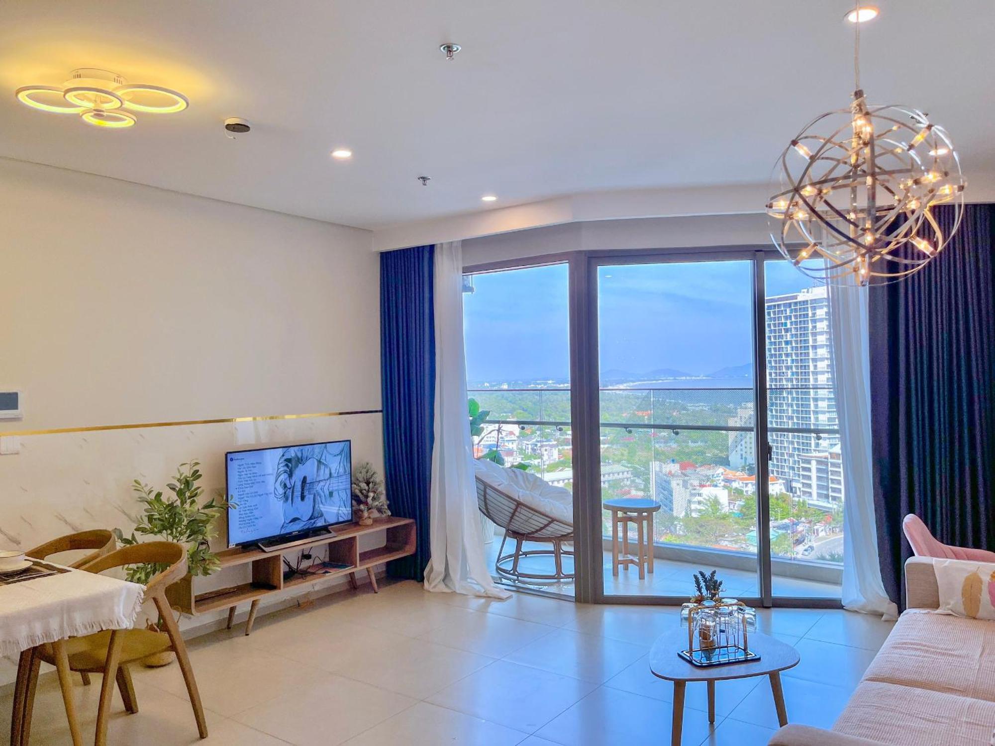 The Sóng Apartment - Căn Hộ Nghỉ Dưỡng Miễn Phí Hồ Bơi Vô Cực,Công Viên Nước Trẻ Em Vung Tau Exterior foto